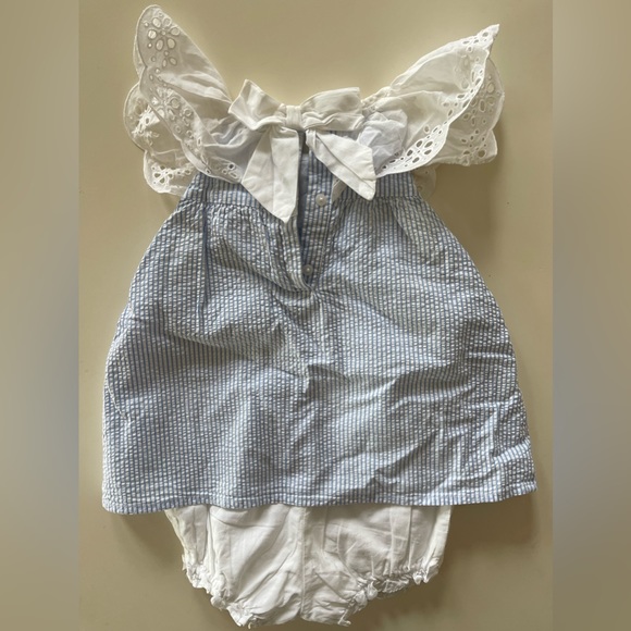 Darling Janie and Jack romper 12-18 months NWOT - Picture 3 of 3